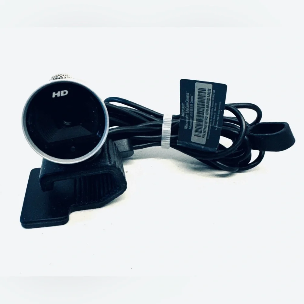 Microsoft LifeCam Cinema 1393 HD Black 720p Webcam Computer With Microphone